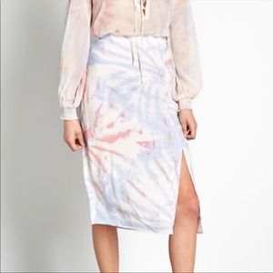 ModCloth skirt NWT hand tie dye